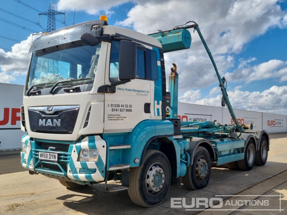 2018 MAN TGS 35.420 - Hook lift truck: picture 1 2018 MAN TGS 35.420 - Hook lift truck: picture 1