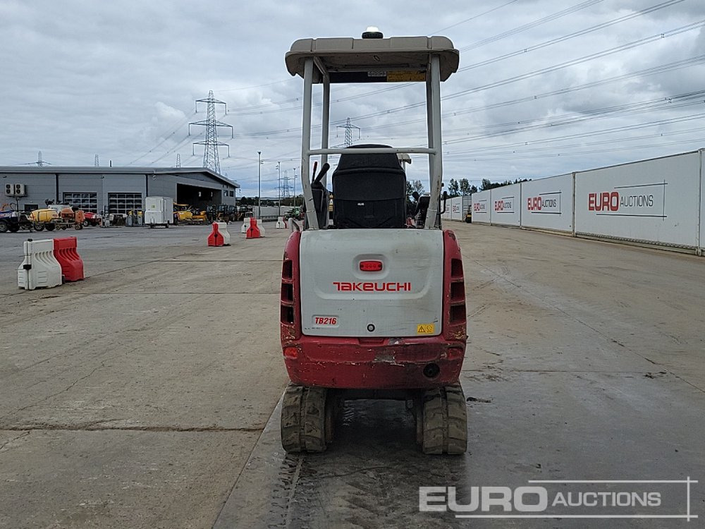 2018 Takeuchi TB216 - Mini excavator: picture 4 2018 Takeuchi TB216 - Mini excavator: picture 4