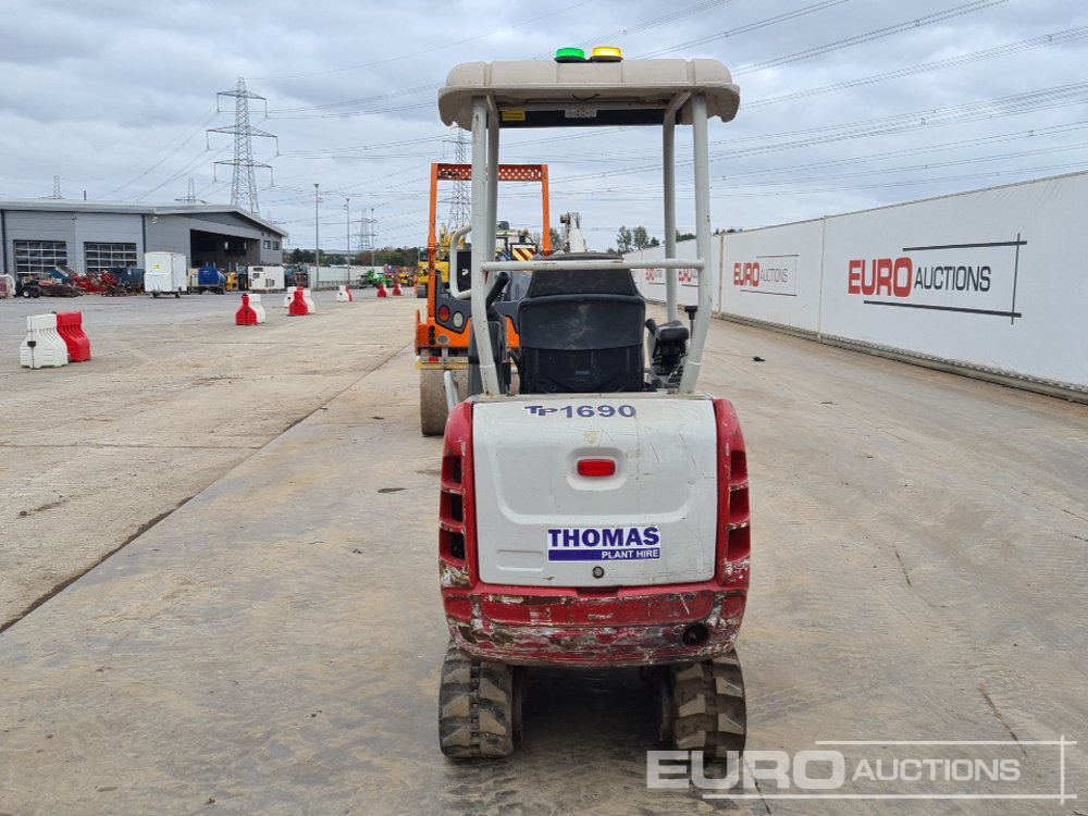 2018 Takeuchi TB216 - Mini excavator: picture 4 2018 Takeuchi TB216 - Mini excavator: picture 4