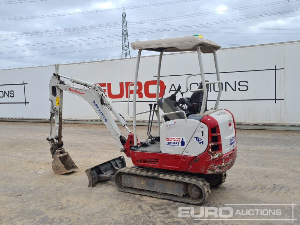 2018 Takeuchi TB216 - Mini excavator: picture 3 2018 Takeuchi TB216 - Mini excavator: picture 3