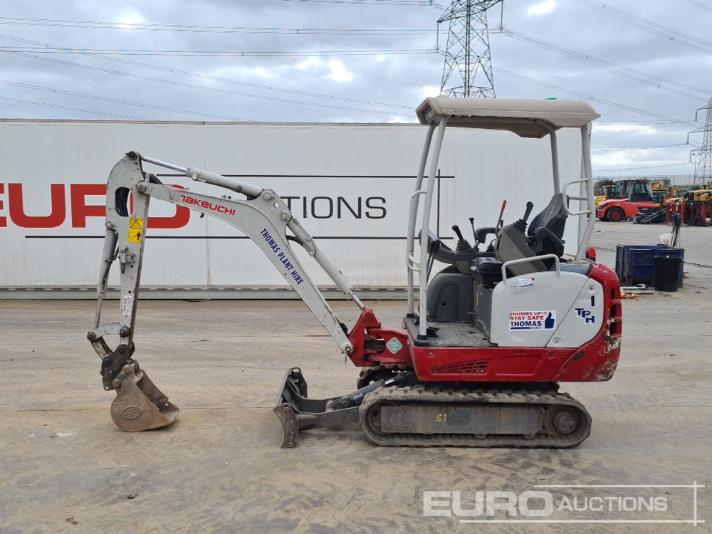 2018 Takeuchi TB216 - Mini excavator: picture 2 2018 Takeuchi TB216 - Mini excavator: picture 2