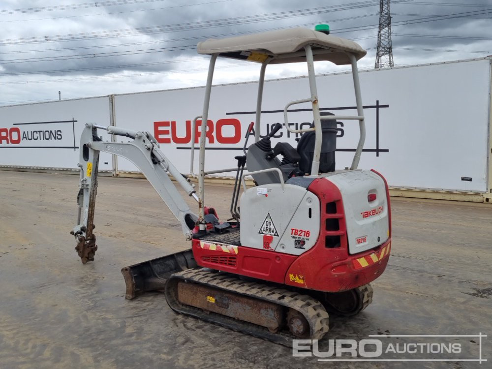 2018 Takeuchi TB216 - Mini excavator: picture 3 2018 Takeuchi TB216 - Mini excavator: picture 3