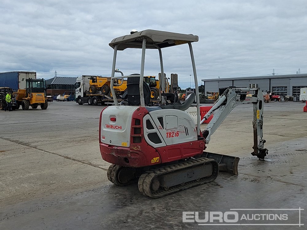 2018 Takeuchi TB216 - Mini excavator: picture 5 2018 Takeuchi TB216 - Mini excavator: picture 5