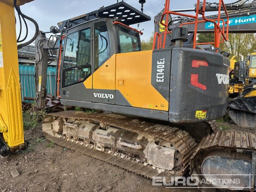 2018 Volvo EC140EL - Crawler excavator: picture 3 2018 Volvo EC140EL - Crawler excavator: picture 3