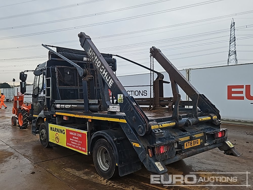 2018 Volvo FL210 - Skip loader truck: picture 3 2018 Volvo FL210 - Skip loader truck: picture 3