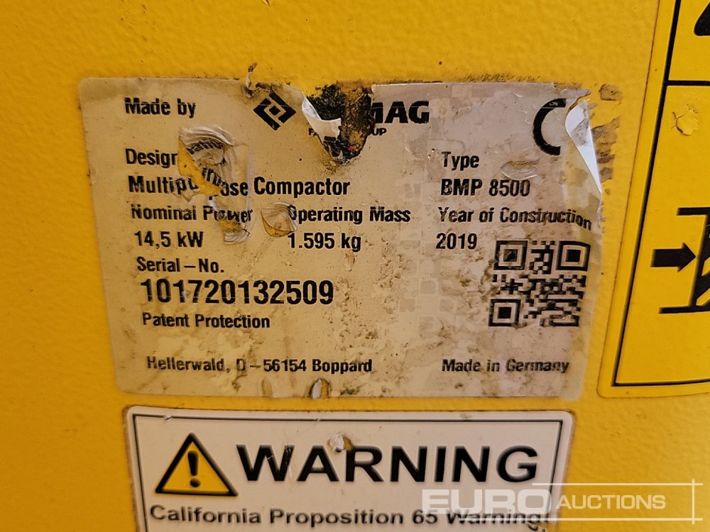 Asphalt machine 2019 Bomag BMP-8500: picture 36
