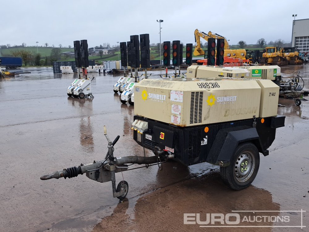 2019 Doosan 741 - Air compressor: picture 1 2019 Doosan 741 - Air compressor: picture 1