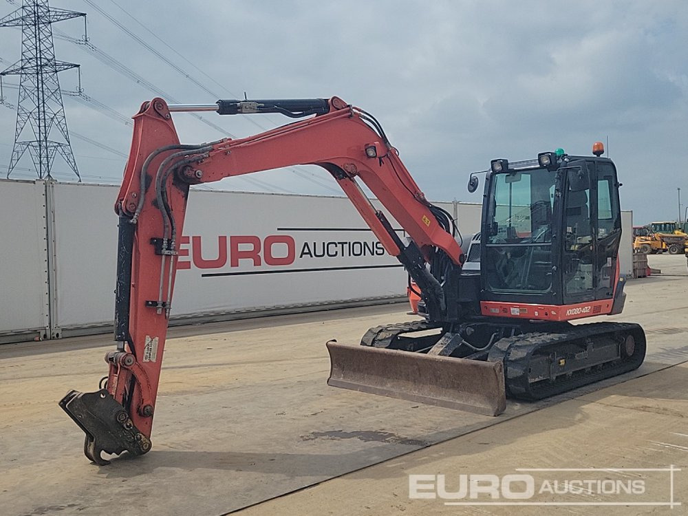 2019 Kubota KX080-4A2 - Mini excavator: picture 1 2019 Kubota KX080-4A2 - Mini excavator: picture 1