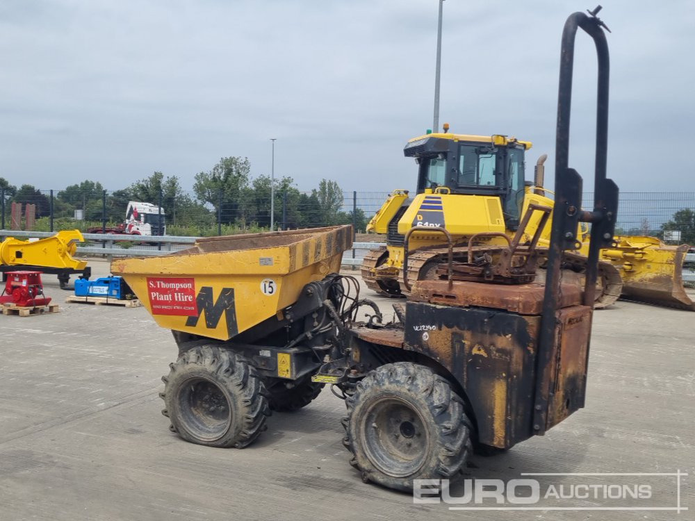 2019 Mecalac 1 Ton Hi Tip Dumper, Roll Bar (Fire Damage) - Mini dumper: picture 2 2019 Mecalac 1 Ton Hi Tip Dumper, Roll Bar (Fire Damage) - Mini dumper: picture 2