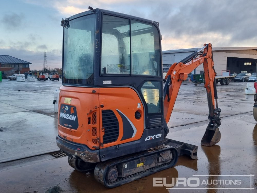 2020 Doosan DX19 - Mini excavator: picture 5 2020 Doosan DX19 - Mini excavator: picture 5