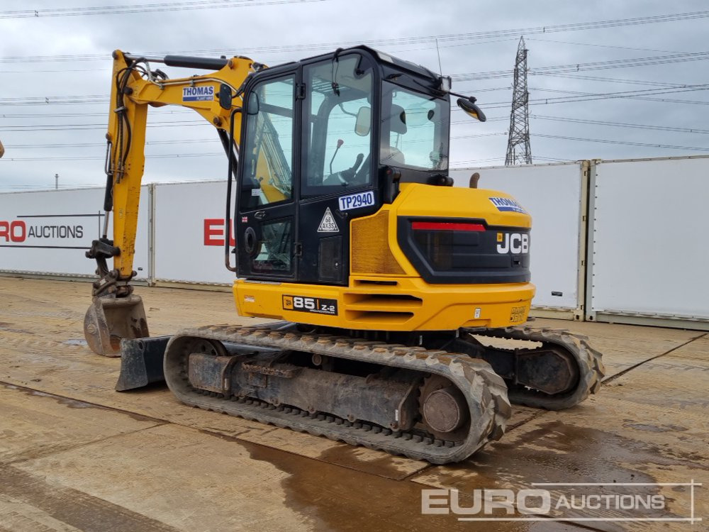 2020 JCB 85Z-2 - Mini excavator: picture 3 2020 JCB 85Z-2 - Mini excavator: picture 3