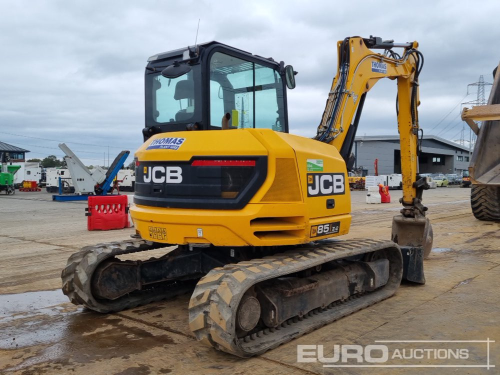2020 JCB 85Z-2 - Mini excavator: picture 5 2020 JCB 85Z-2 - Mini excavator: picture 5