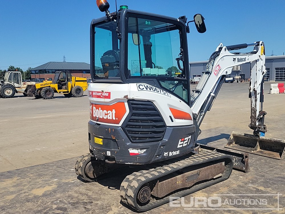 2021 Bobcat E27 - Mini excavator: picture 5 2021 Bobcat E27 - Mini excavator: picture 5