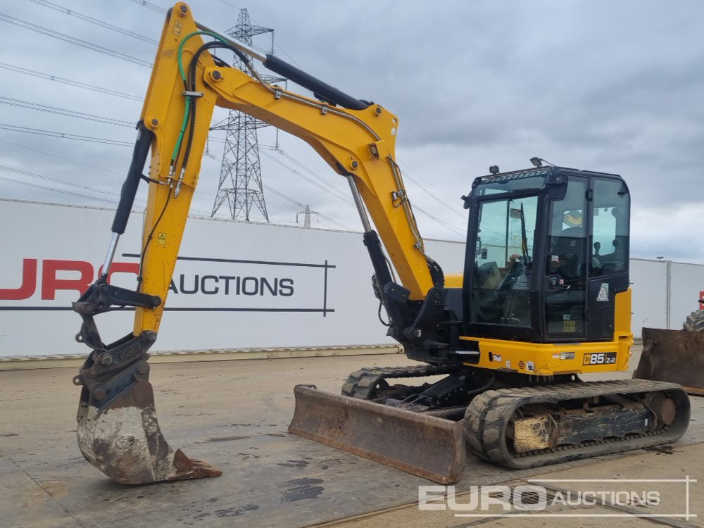 2021 JCB 85Z-2 - Mini excavator: picture 1 2021 JCB 85Z-2 - Mini excavator: picture 1