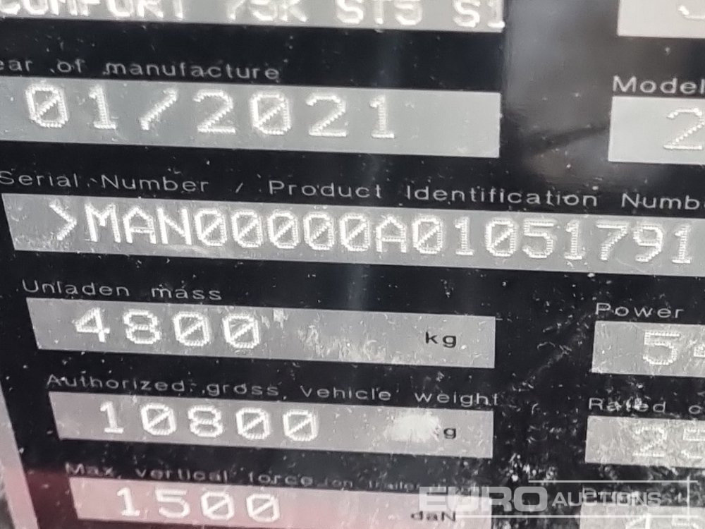 Telescopic handler 2021 Manitou MT625H Comfort: picture 37