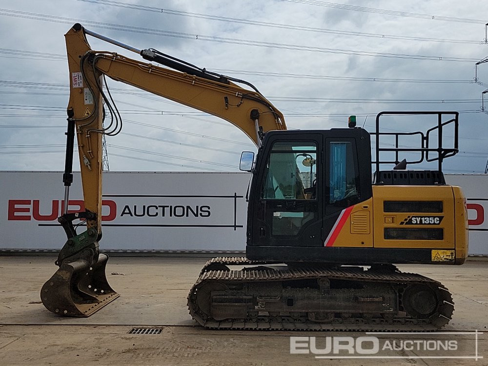 2022 Sany SY135C - Crawler excavator: picture 2 2022 Sany SY135C - Crawler excavator: picture 2