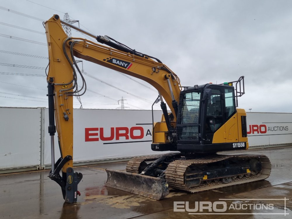 2022 Sany SY155U - Crawler excavator: picture 1 2022 Sany SY155U - Crawler excavator: picture 1
