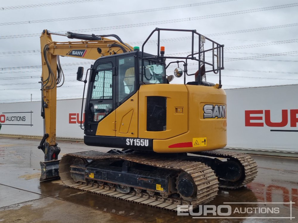 2022 Sany SY155U - Crawler excavator: picture 3 2022 Sany SY155U - Crawler excavator: picture 3