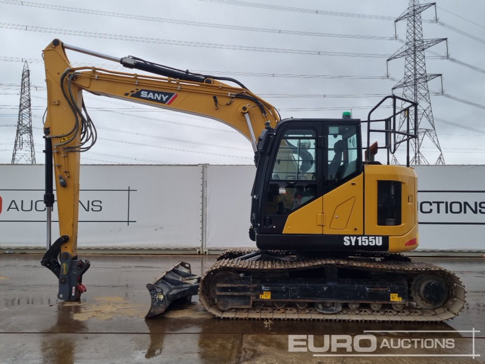 2022 Sany SY155U - Crawler excavator: picture 2 2022 Sany SY155U - Crawler excavator: picture 2