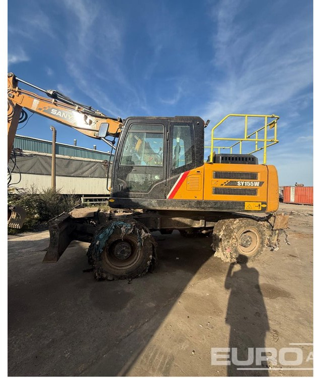 2022 Sany SY155W - Wheel excavator: picture 1 2022 Sany SY155W - Wheel excavator: picture 1