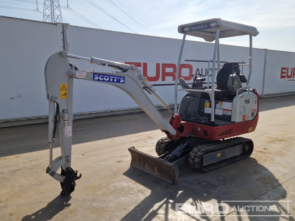 2022 Takeuchi TB216 - Mini excavator: picture 1 2022 Takeuchi TB216 - Mini excavator: picture 1
