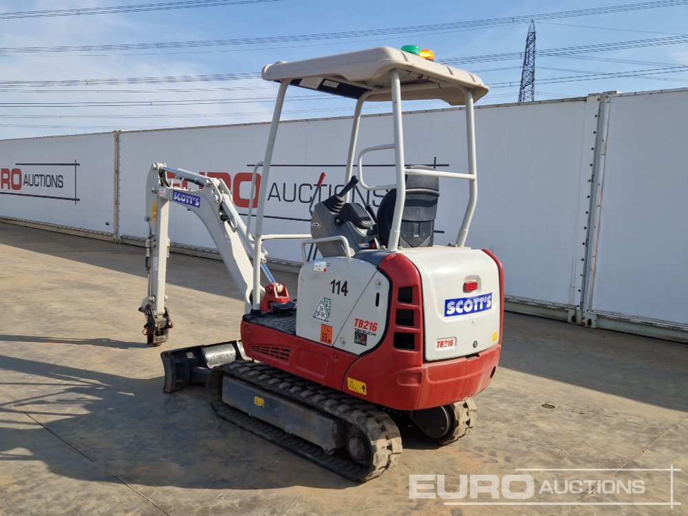 2022 Takeuchi TB216 - Mini excavator: picture 3 2022 Takeuchi TB216 - Mini excavator: picture 3