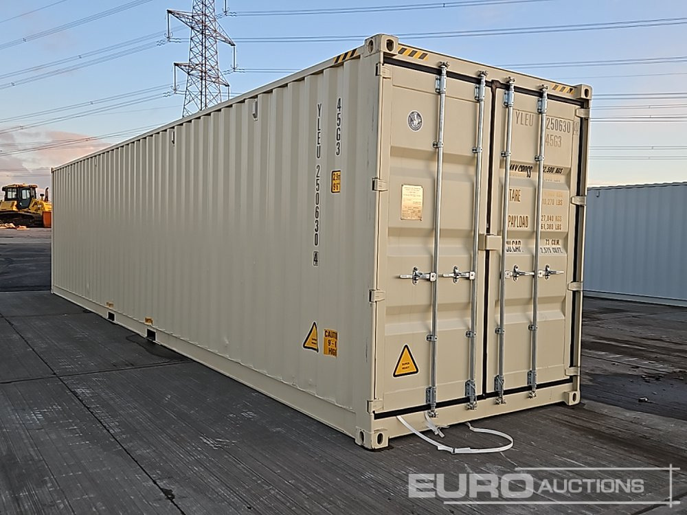2025 40' x 8' High Cube Container, 4 Side Doors, 1 End Door (Cannot Be Reconsigned) - Shipping container: picture 5 2025 40' x 8' High Cube Container, 4 Side Doors, 1 End Door (Cannot Be Reconsigned) - Shipping container: picture 5