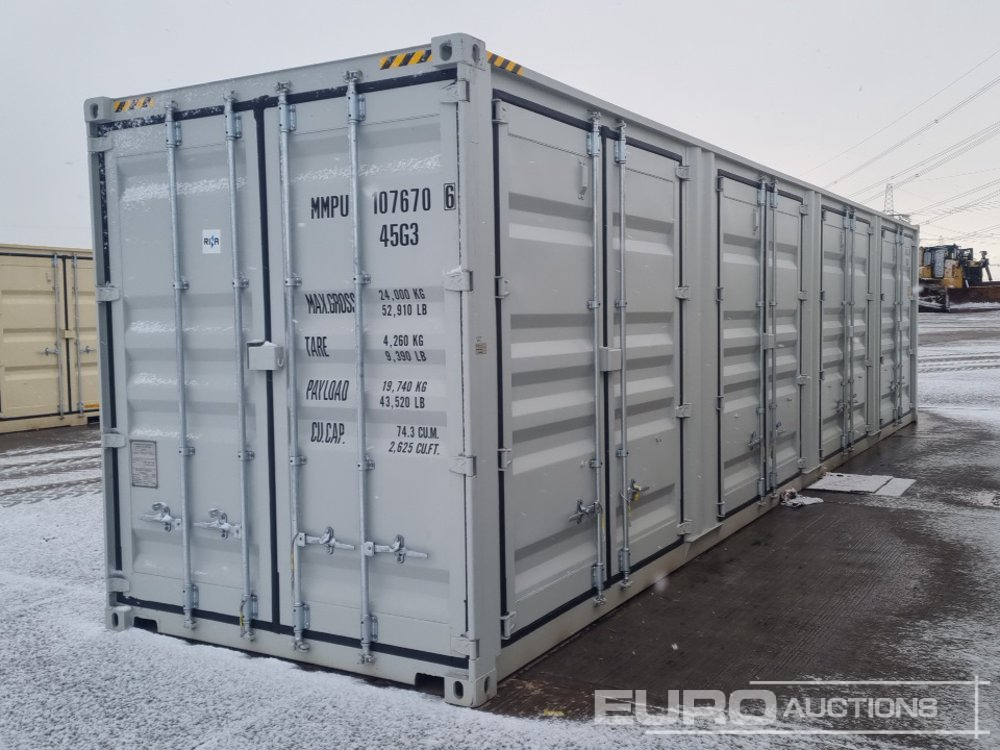 2025 CTN 40' x 8' High Cube Container, 4 Side Doors, 1 End Door (Cannot Be Reconsigned) - Shipping container: picture 1 2025 CTN 40' x 8' High Cube Container, 4 Side Doors, 1 End Door (Cannot Be Reconsigned) - Shipping container: picture 1