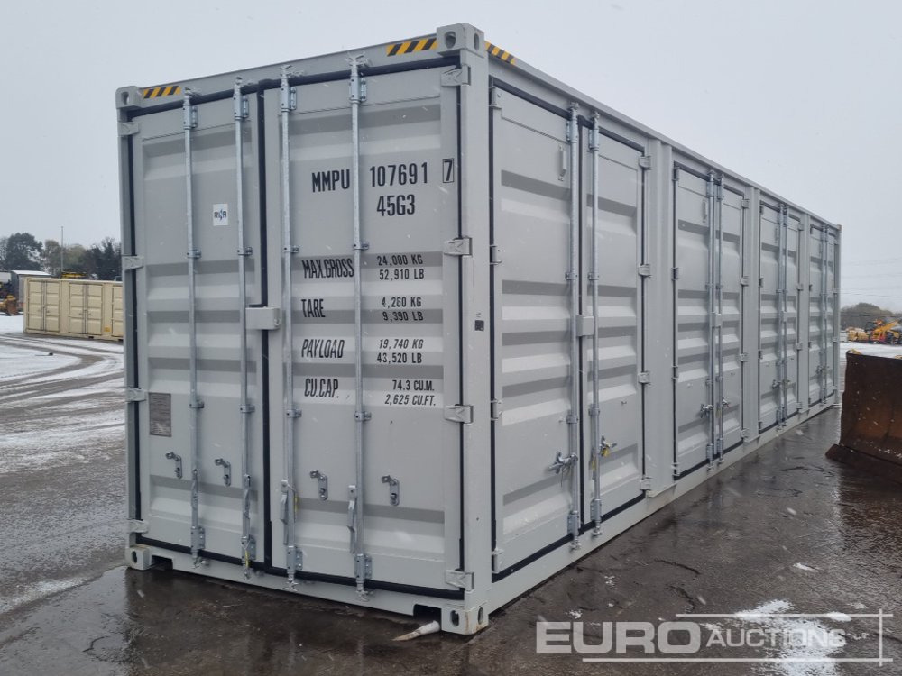 2025 CTN 40' x 8' High Cube Container, 4 Side Doors, 1 End Door (Cannot Be Reconsigned) - Shipping container: picture 1 2025 CTN 40' x 8' High Cube Container, 4 Side Doors, 1 End Door (Cannot Be Reconsigned) - Shipping container: picture 1