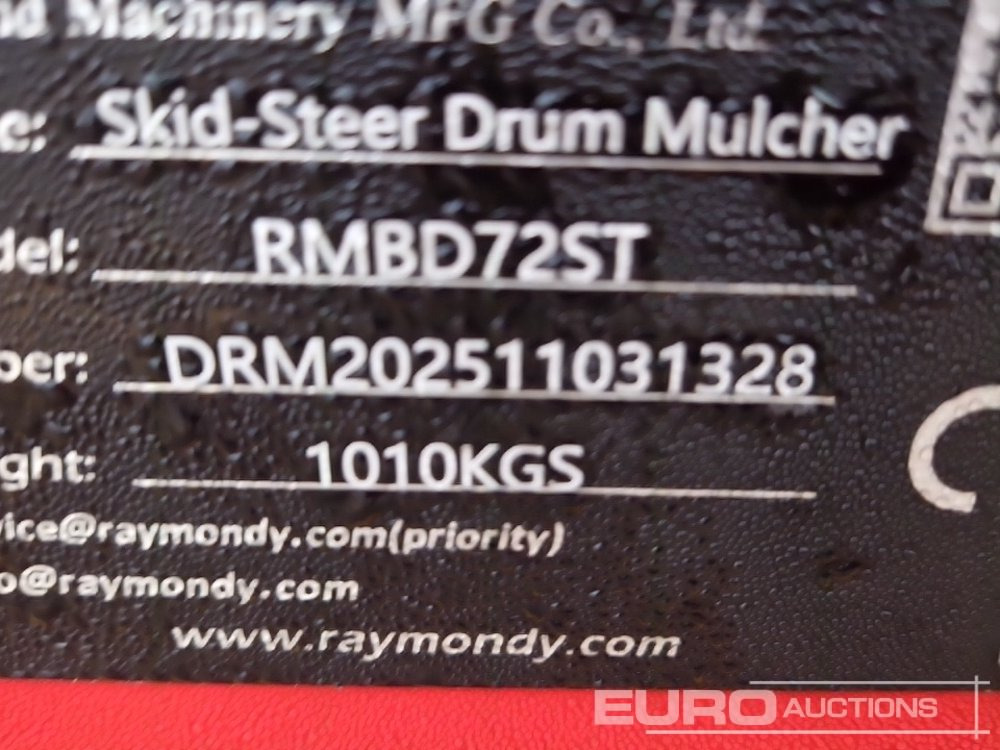 Attachment for Excavator Unused 2025 Raytree RMBD72ST: picture 19