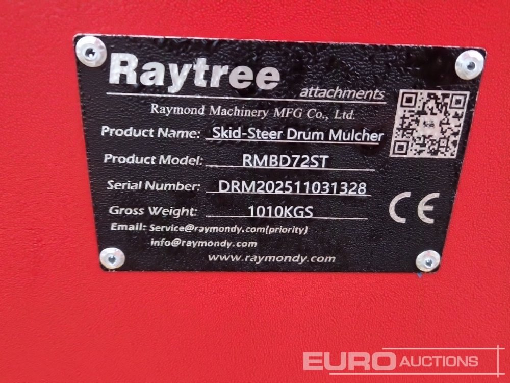 Attachment for Excavator Unused 2025 Raytree RMBD72ST: picture 18