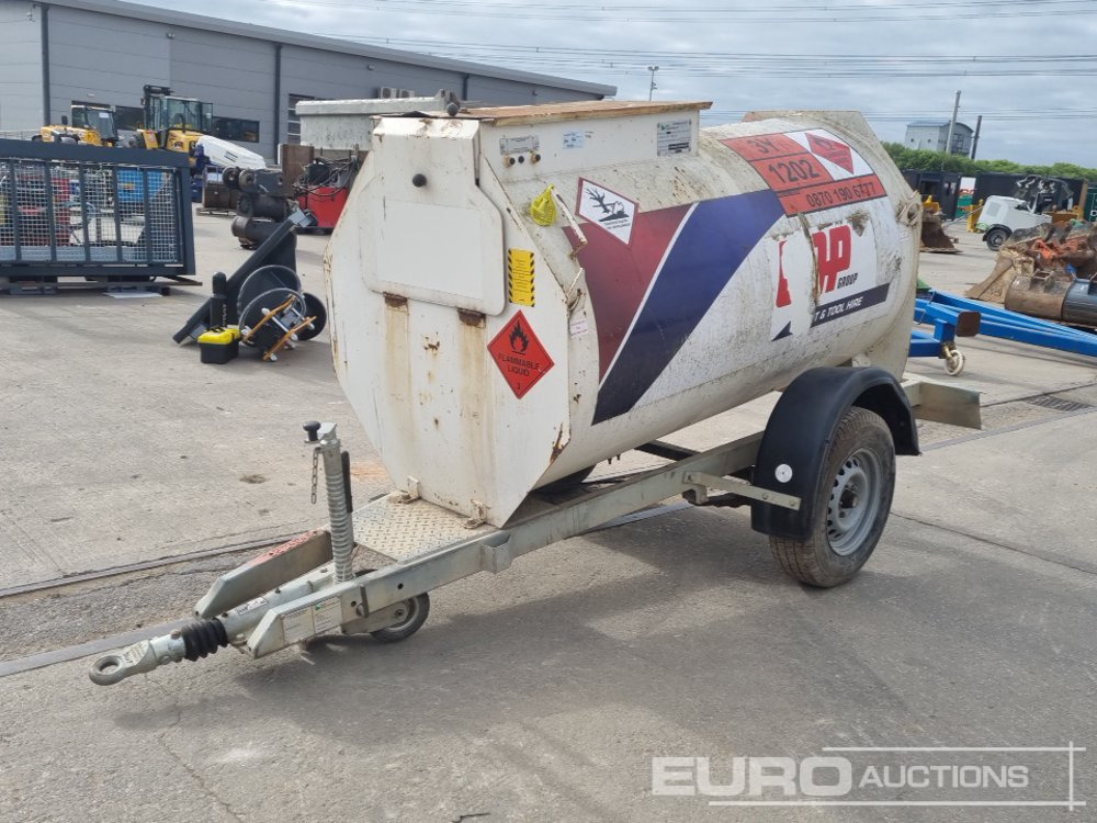 Bark Engineering 1000 Litre Single Axle Bunded Fuel Bowser, Flow Meter - Storage tank: picture 1 Bark Engineering 1000 Litre Single Axle Bunded Fuel Bowser, Flow Meter - Storage tank: picture 1