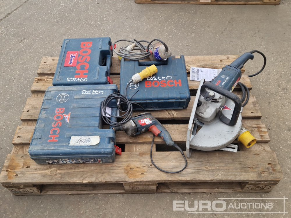 Bosch 110 Volt Grinder (2 of), 110 Volt Screwdriver (3 of), 110 Volt Hammer Drill - Construction equipment: picture 4 Bosch 110 Volt Grinder (2 of), 110 Volt Screwdriver (3 of), 110 Volt Hammer Drill - Construction equipment: picture 4