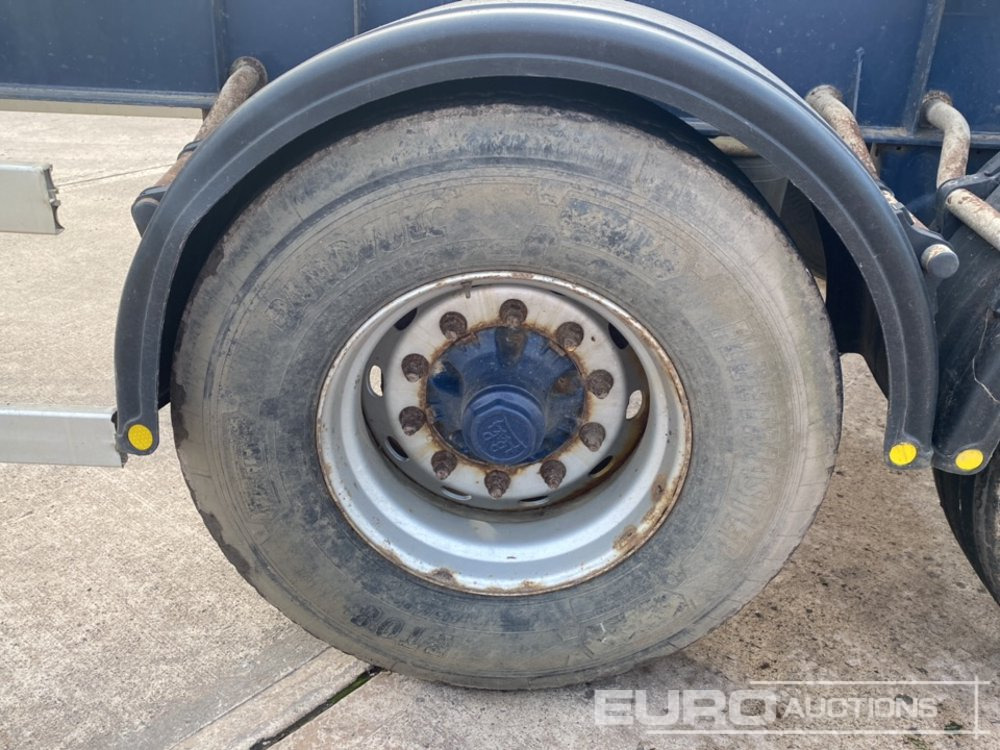 Dennison Tri Axle Skelly Trailer, BPW Axles - Dropside/ Flatbed semi-trailer: picture 5 Dennison Tri Axle Skelly Trailer, BPW Axles - Dropside/ Flatbed semi-trailer: picture 5
