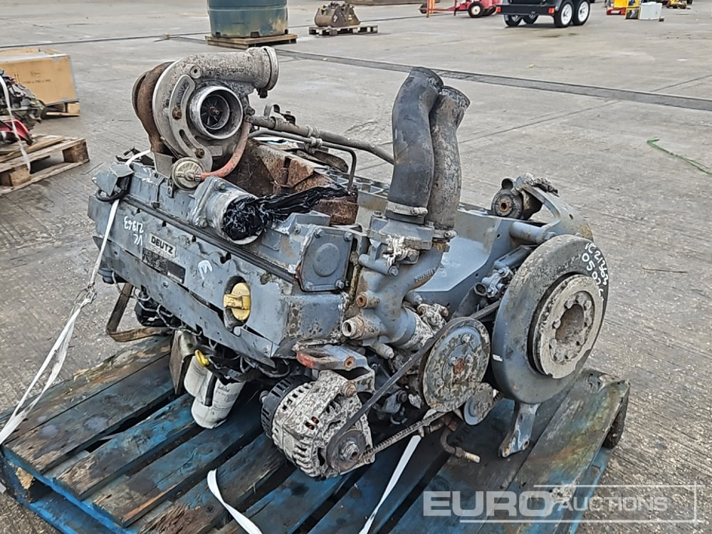 Deutz 6 Cylinder Engine - Engine: picture 1 Deutz 6 Cylinder Engine - Engine: picture 1