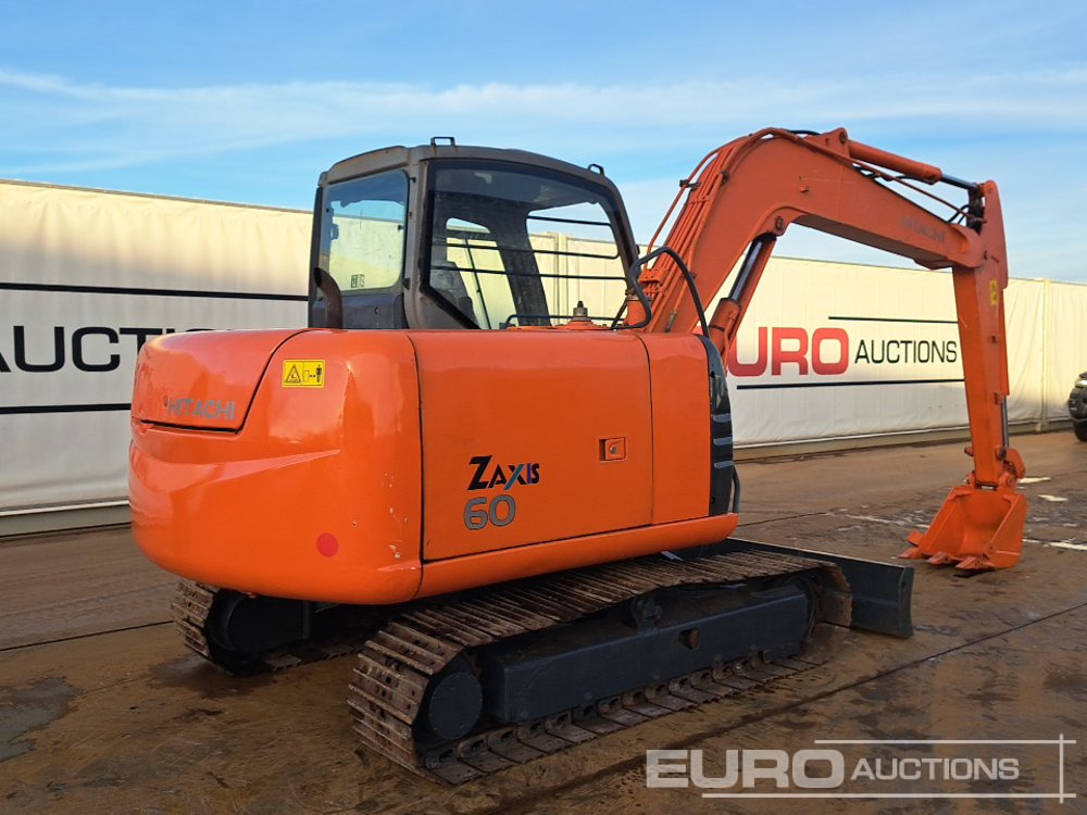 Hitachi ZX60 - Mini excavator: picture 5 Hitachi ZX60 - Mini excavator: picture 5