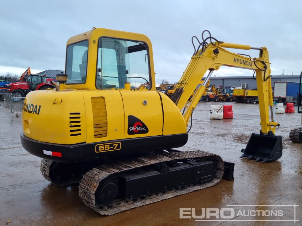 Hyundai Robex R55-7 - Mini excavator: picture 5 Hyundai Robex R55-7 - Mini excavator: picture 5