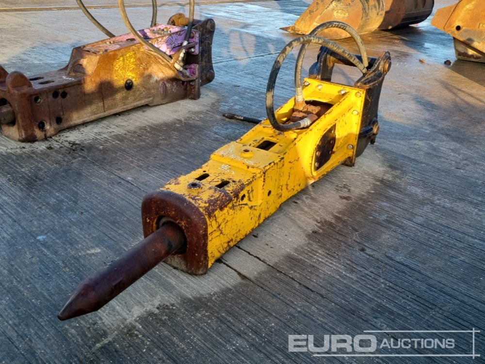 Indeco Hydraulic Breaker 80mm Pin to suit 20 Ton Excavator - Hydraulic hammer: picture 1 Indeco Hydraulic Breaker 80mm Pin to suit 20 Ton Excavator - Hydraulic hammer: picture 1