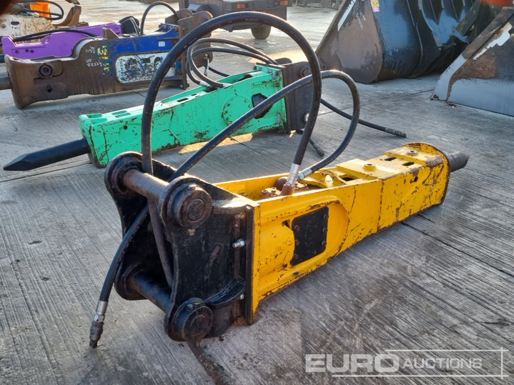 Indeco Hydraulic Breaker 80mm Pin to suit 20 Ton Excavator - Hydraulic hammer: picture 5 Indeco Hydraulic Breaker 80mm Pin to suit 20 Ton Excavator - Hydraulic hammer: picture 5