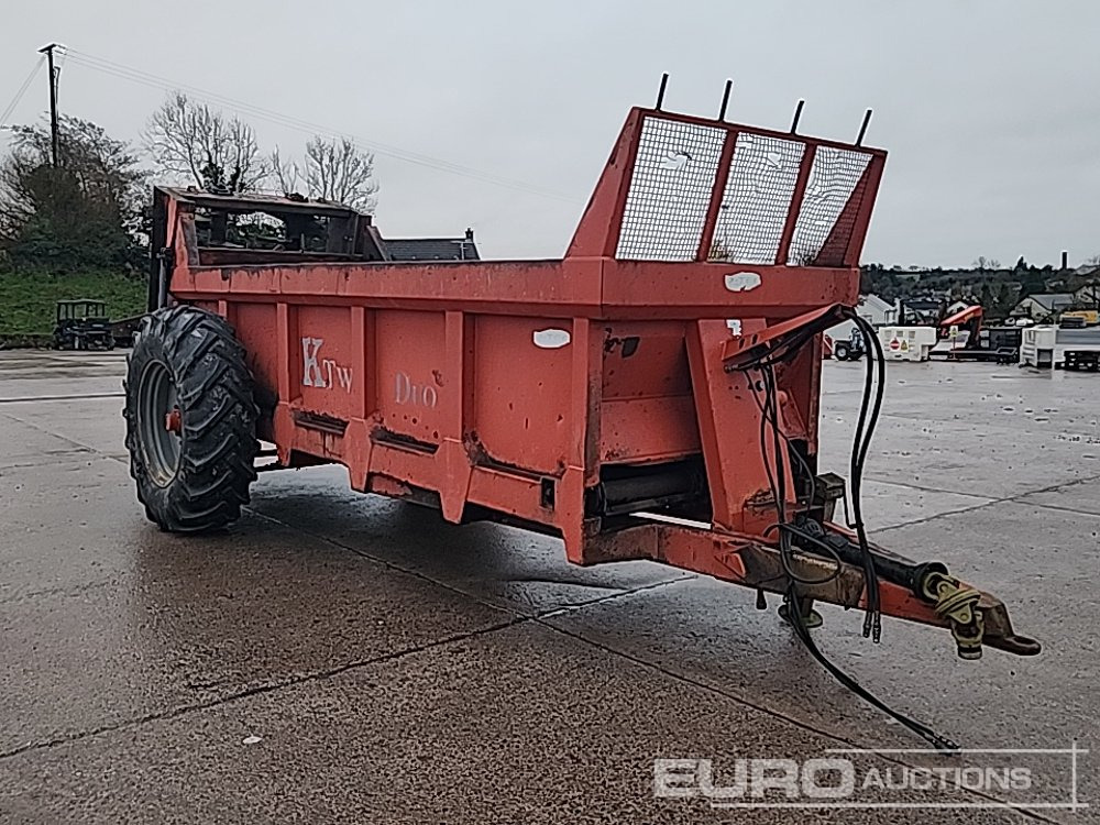 K Two Duo Muck Spreader - Farm trailer: picture 4 K Two Duo Muck Spreader - Farm trailer: picture 4