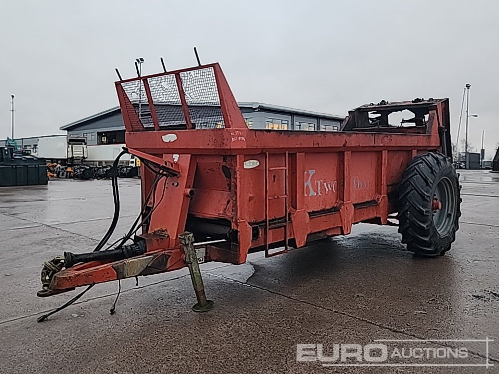 K Two Duo Muck Spreader - Farm trailer: picture 1 K Two Duo Muck Spreader - Farm trailer: picture 1