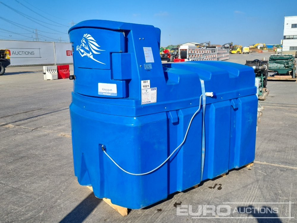 Kingspan 2500 Litre Static Bunded Adblue Bowser, Electric Pump - Storage tank: picture 1 Kingspan 2500 Litre Static Bunded Adblue Bowser, Electric Pump - Storage tank: picture 1