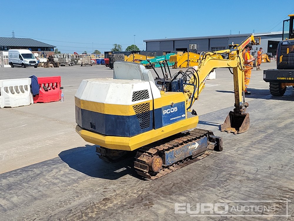 Komatsu PC05-5 - Mini excavator: picture 5 Komatsu PC05-5 - Mini excavator: picture 5