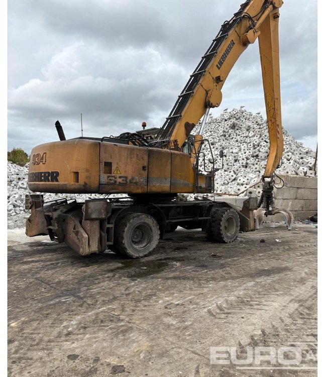 Liebherr A934C Litronic - Wheel excavator: picture 1 Liebherr A934C Litronic - Wheel excavator: picture 1