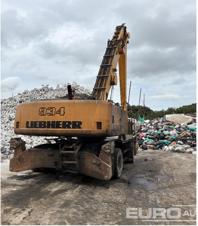 Liebherr A934C Litronic - Wheel excavator: picture 4 Liebherr A934C Litronic - Wheel excavator: picture 4