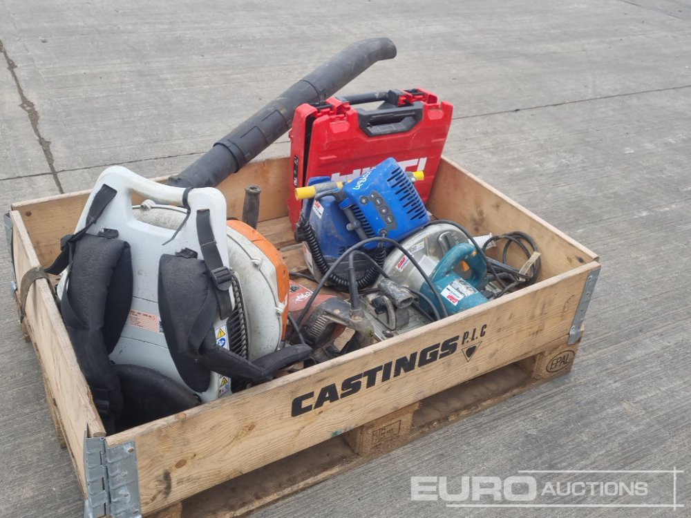 Makita 110 Vot Circular Saw, Stihl Petrol Backpack Leaf Blower, Portable LED Light, Hilti 110 Volt Diamond Drill, Hilti 110 Volt Hammer Drill - Construction equipment: picture 3 Makita 110 Vot Circular Saw, Stihl Petrol Backpack Leaf Blower, Portable LED Light, Hilti 110 Volt Diamond Drill, Hilti 110 Volt Hammer Drill - Construction equipment: picture 3