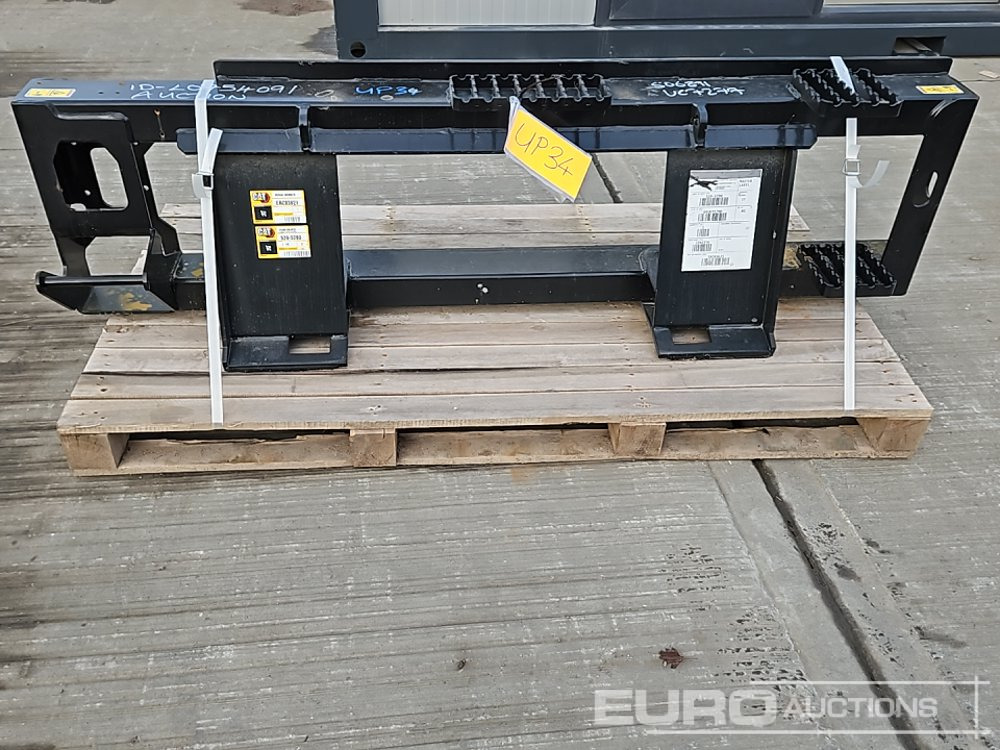 CAT Fork Frame to suit Skidsteer Loader - Material handling equipment: picture 2 CAT Fork Frame to suit Skidsteer Loader - Material handling equipment: picture 2