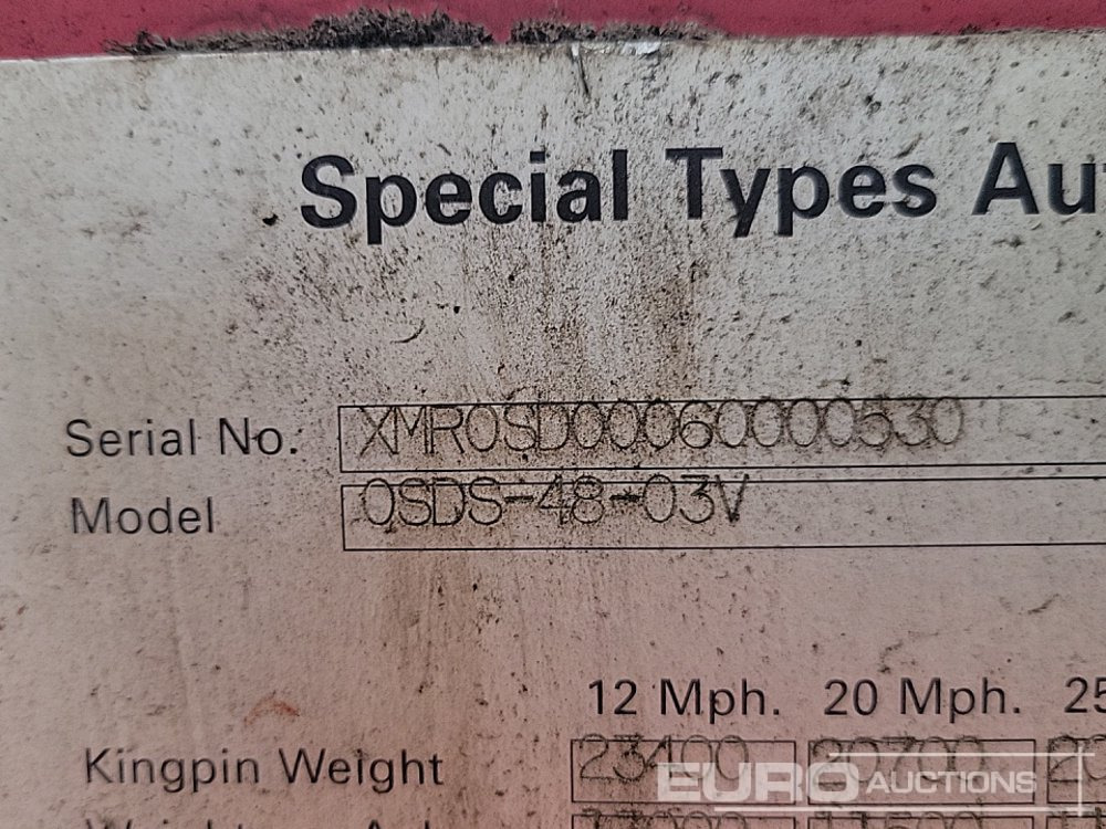 Low loader semi-trailer Nooteboom OSDS-48-03V: picture 50 Low loader semi-trailer Nooteboom OSDS-48-03V: picture 50