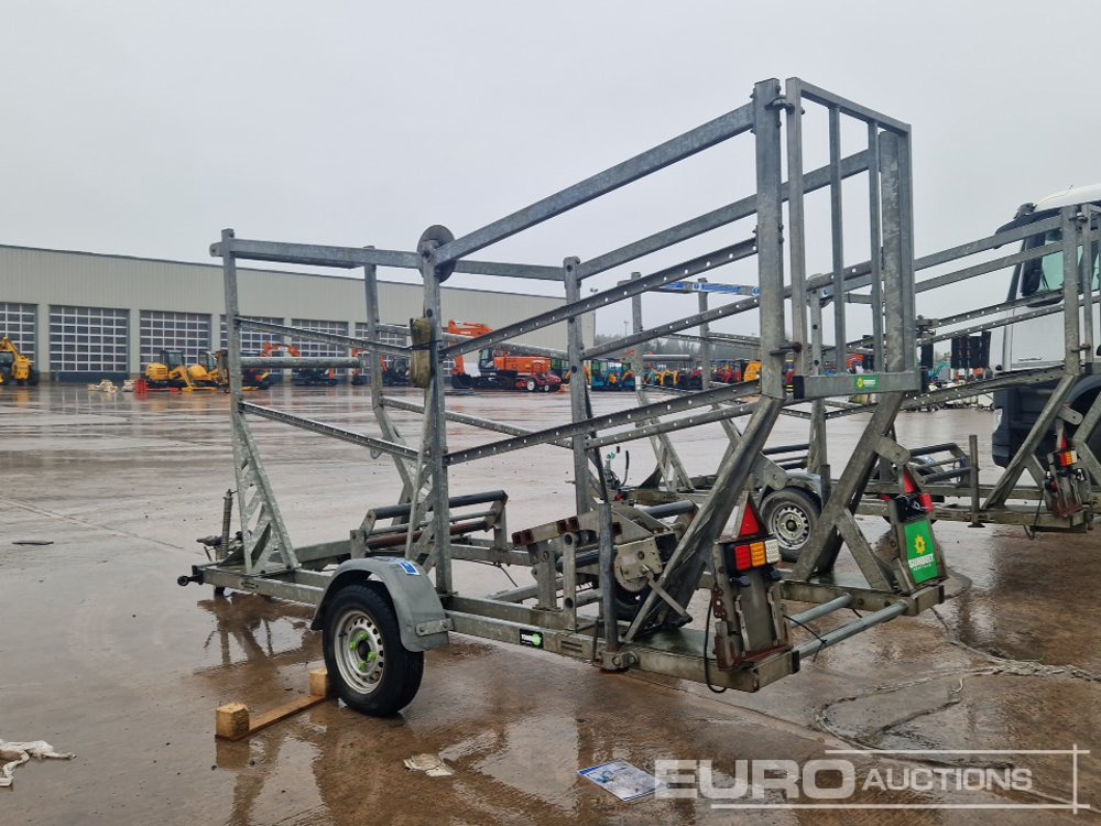 Pipe Reel Trailer - Plant trailer: picture 2 Pipe Reel Trailer - Plant trailer: picture 2