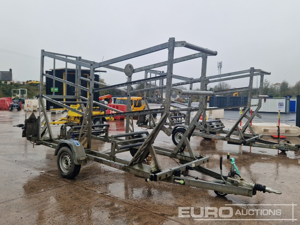 Pipe Reel Trailer - Plant trailer: picture 4 Pipe Reel Trailer - Plant trailer: picture 4